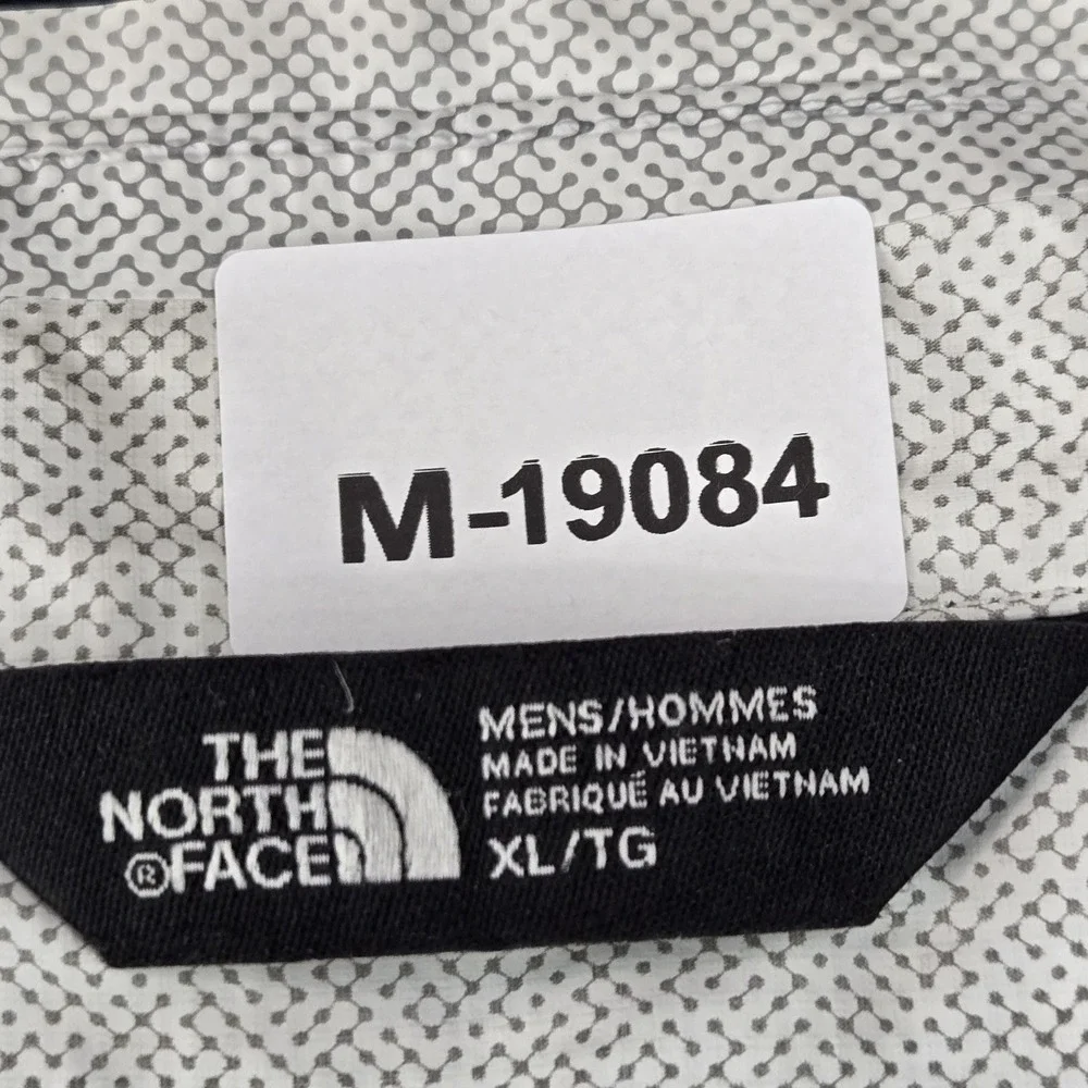 The North Face Men Jacket XL Black Embroidered Activewear Zipper READ